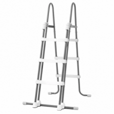 Драбина для басейну Intex 28075 (107 см, 3 знімні сходинки)