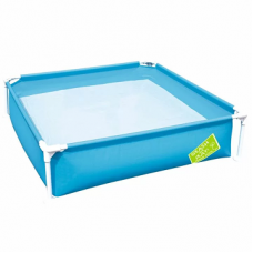 Дитячий басейн Bestway 56217 (122x122x30.5 см) блакитний