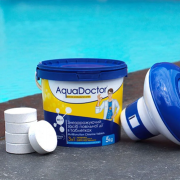 Дезінфектант 3 в 1 на основі хлору AquaDoctor MC-T 1 кг (таблетки по 20 г) Код: 24569